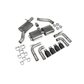Resonated cat/gpf-back system without valves S3 Saloon 8V Daytona Ceramic