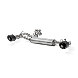 AKRAPOVIČ Slip-On Line (Edelstahl) (EC) Abarth 595/595C Pista/Competizione, MY 12-18