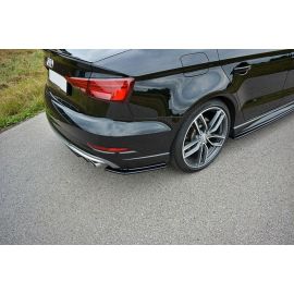 Heck Diffusor Seite Audi S3 / A3 S-Line 8V FL Sedan