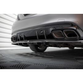 Hinten Splitter (mit einem vertikalem balken) Mercedes-AMG C63 Sedan / Estate W205 Facelift