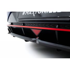 Zentrale Hinten Splitter (mit einem vertikalem balken) Hyundai Elantra N Mk7