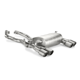 AKRAPOVIC Slip-On System Titan ohne Endrohre  BMW M4 (F82/F83) (14-), BMW M3 (F80) (14-)