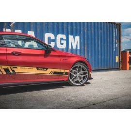 Street Pro Seitenschweller Diffusor + Flaps Mercedes-AMG C43 Coupe C205