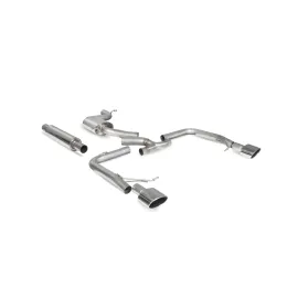 Resonated cat-back system Leon Cupra 2.0 Tsi 280/290 ST EVO R