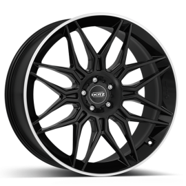 DOTZ Wheels Longbeach Schwarz Polierte Lippe
