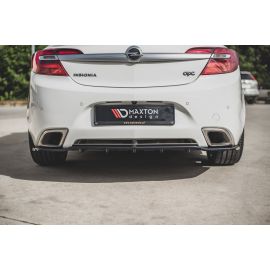 Hinten Splitter (mit einem vertikalem balken) Opel Insignia Mk1 OPC Facelift