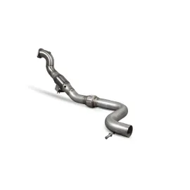 Downpipe with high flow sports catalyst Mustang 2.3T Non GPF Model Only