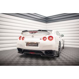 Hinten Splitter (mit einem vertikalem balken) Nissan GTR R35 FL