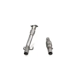 Downpipe with high flow sports catalyst Polo Gti 1.8T 9n3