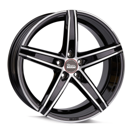 MAM Wheels OX-18 Black Front Polish