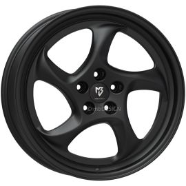 MB TURBO Schwarz Stumpfmatt