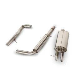 Resonated cat-back system Golf Mk4 All excluding 2.3 V5 & 4WD models Discrete (twin)