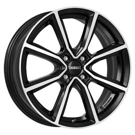 DEZENT Wheels TN Schwarz Glänzend Frontpoliert