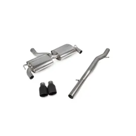 Resonated cat-back system Golf Mk4 R32 Daytona (twin) Ceramic