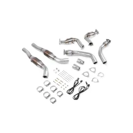Downpipes with Sports Cats in Front Pipes S4 3.0 TFSI V6 Quattro Saloon | Sedan & Avant B8/B8.5 09-16 / S5 3.0 TFSI V6 Quattro 8T Coupe 12-17