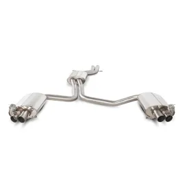 Resonated half system inc active exhaust valve RS4 B8 4.2 FSI Quattro Avant/RS5 4.2 V8 Coupe OE Fitment