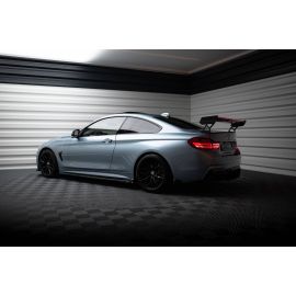 Carbon Spoiler With External Brackets Uprights + LED BMW 4 F32 / 4 F32 M-Pack Coupe