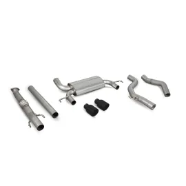 Non-resonated cat-back system Corsa E VXR Daytona Ceramic