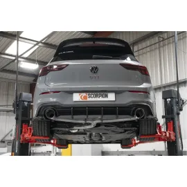 Non-resonated GPF-back system Golf MK8 / MK 8.5 GTi Clubsport Daytona