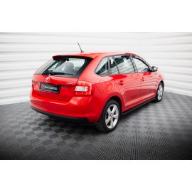 Heck Diffusor Seite Skoda Rapid Spaceback