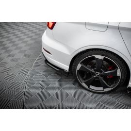 Heck Diffusor Seite V.3 Audi A3 / S3 / RS3 Sedan 8V Facelift