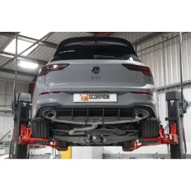 Resonated Predator GPF-back system Golf MK8 / MK 8.5 GTi Clubsport EVO