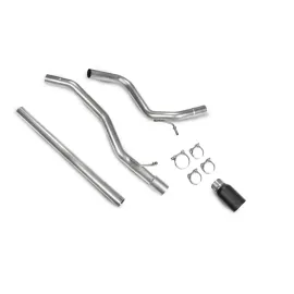 Non-resonated Cat-back System UP GTI / UP TSI Daytona Ceramic