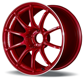 ADVAN Wheels RSIII Racing Candy Red & Ring
