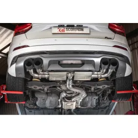 Resonated gpf-back system with valves SQ2 Daytona Ceramic