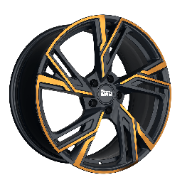 MAM Wheels RS5 Matt Black Front Copper
